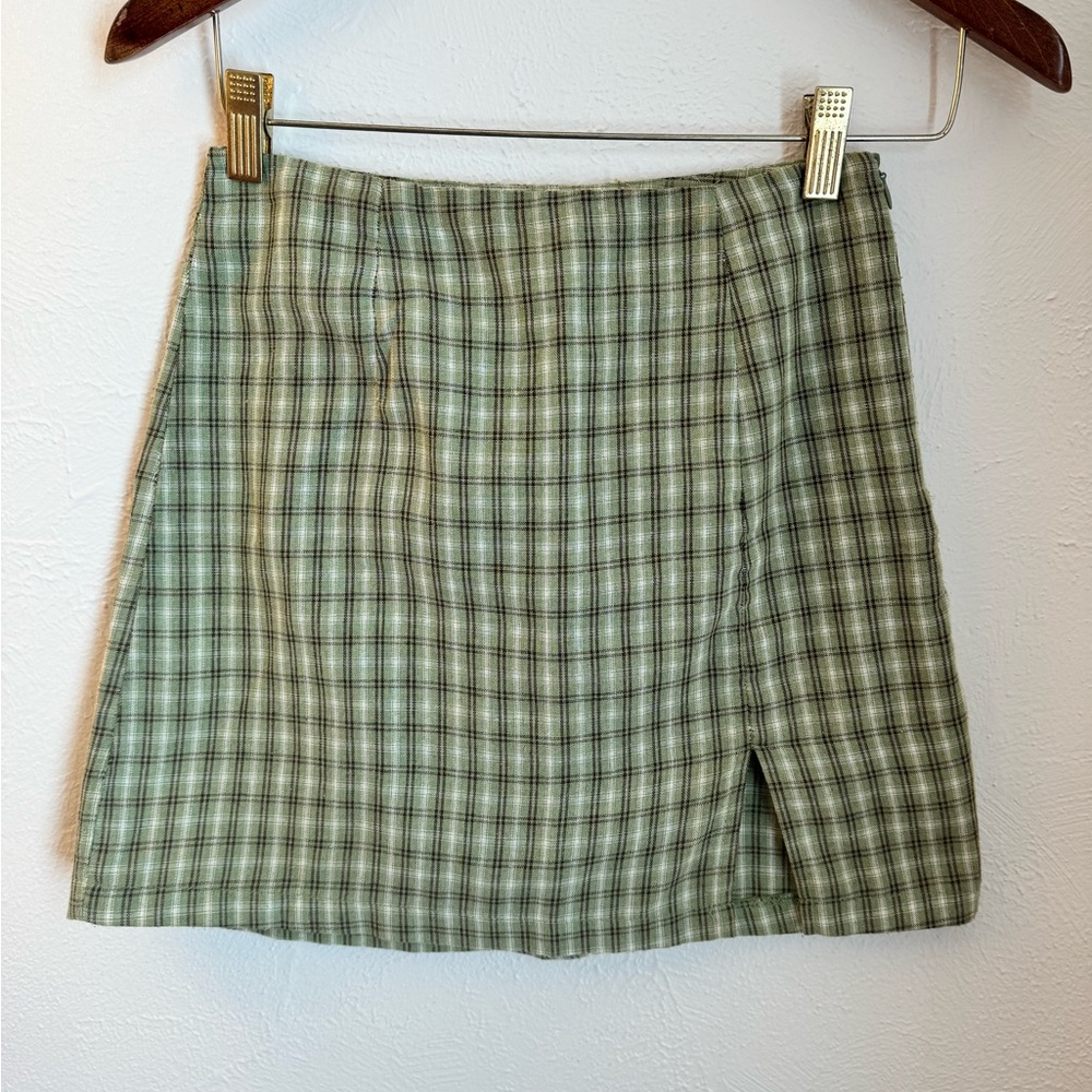 Princess Polly Plaid Mini Skirt